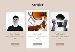 Key Features to Look for in a Blog Website Template