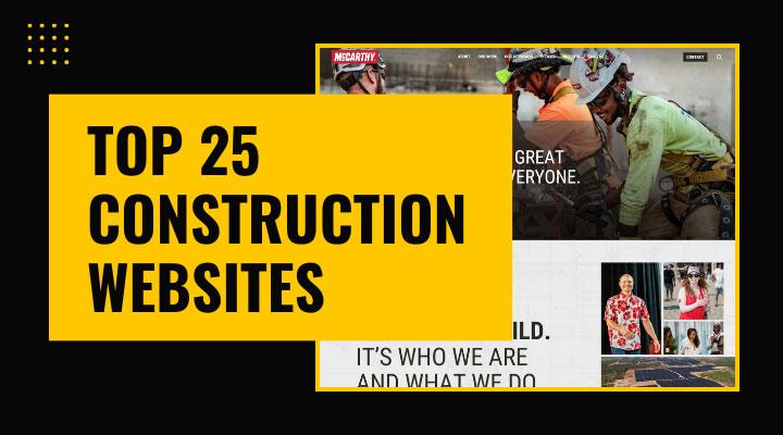 28 Construction Websites to Inspire Yours in 2025