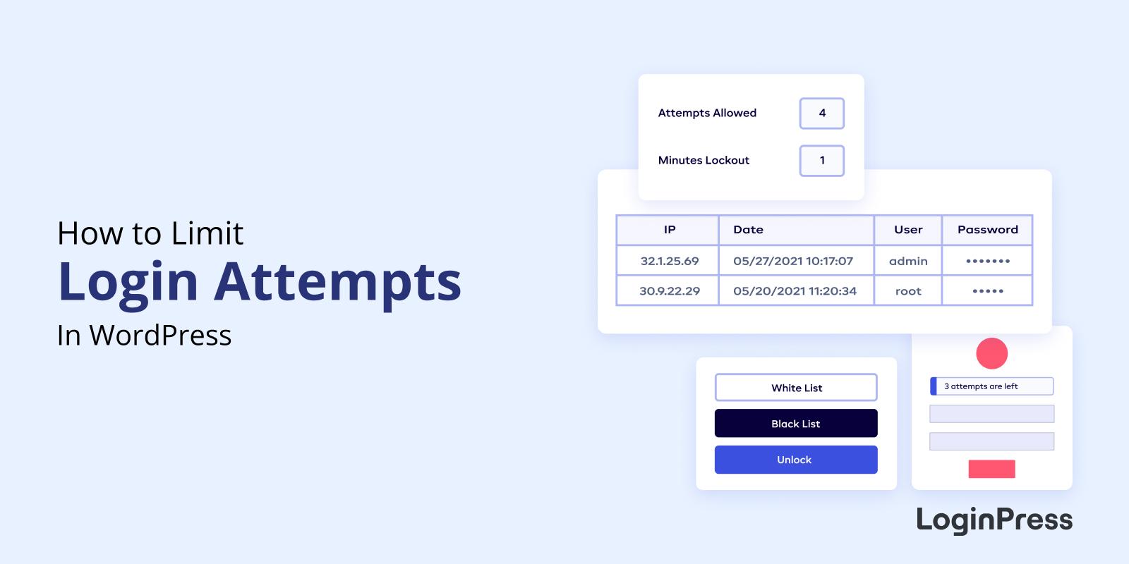 Alternative Methods to Limit⁢ Login Attempts ⁣Without a ⁣Plugin