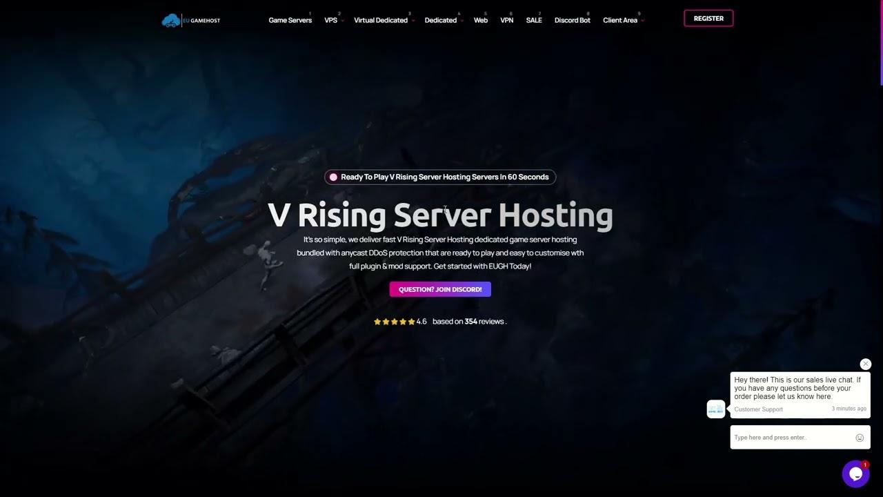 5 Best V Rising Server Hosting 2025 (Compared)