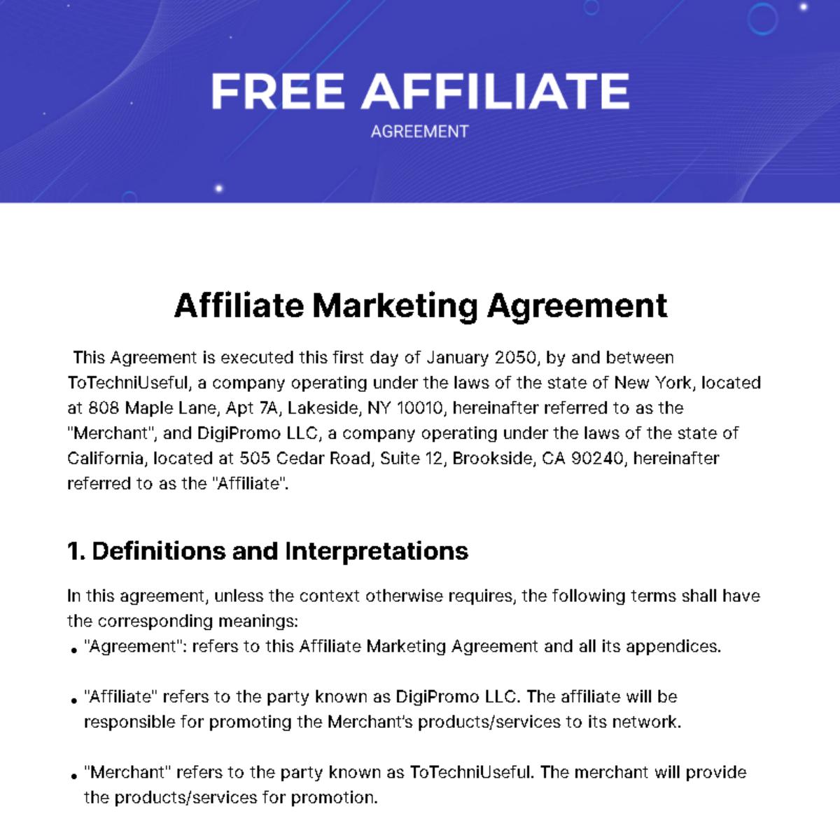 Building a ⁤Compelling Affiliate Agreement