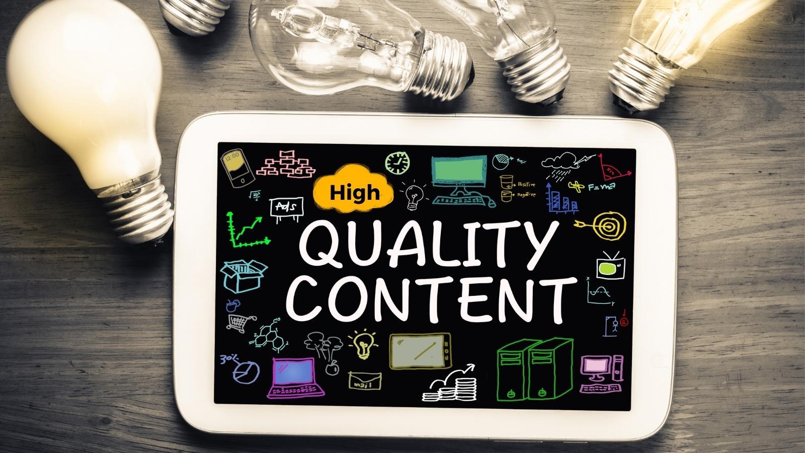 Creating High-Quality Content That Converts