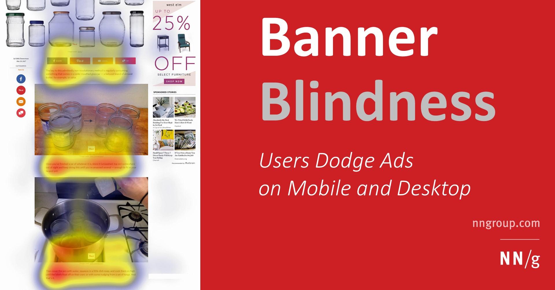 The Psychology Behind Banner Blindness (and How to Overcome It)