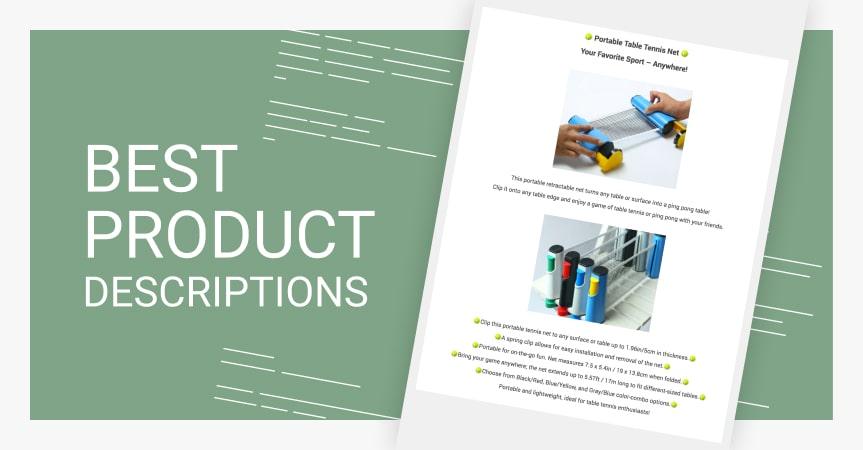Creating Compelling Product Descriptions That Sell